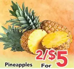 Eurofresh Market Pineapples offer