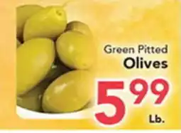 Eurofresh Market Green Pitted Olives offer