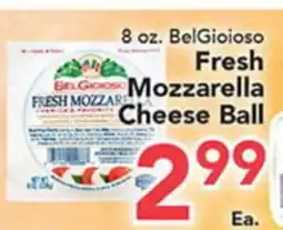 Eurofresh Market 8 oz. BelGioioso Fresh Mozzarella Cheese Ball offer