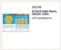 Walgreens 8-Pack High Noon offer