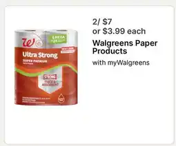 Walgreens Walgreens Paper Products offer