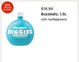 Walgreens Buzzballz offer