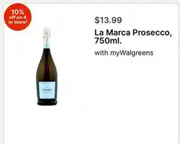 Walgreens La Marca Prosecco offer