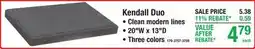 Menards Kendall Duo offer
