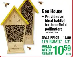 Menards Bee House offer