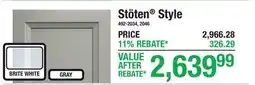 Menards Stöten Style offer