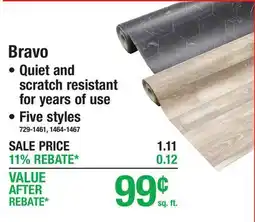 Menards Bravo offer