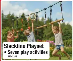 Menards Slackline Playset offer