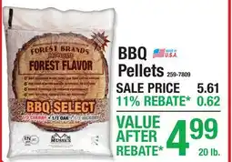 Menards BBQ Pellets offer
