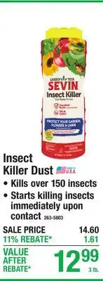 Menards Insect Killer Dust offer