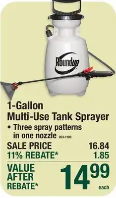 Menards 1-Gallon Multi-Use Tank Sprayer offer
