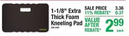 Menards 1-1/8 Extra Thick Foam Kneeling Pad offer