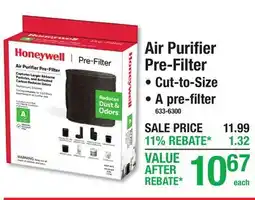 Menards Air Purifier Pre-Filter offer