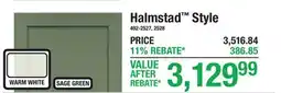 Menards Halmstad Style offer