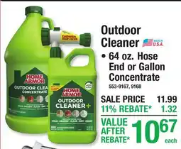 Menards Outdoor Cleaner offer