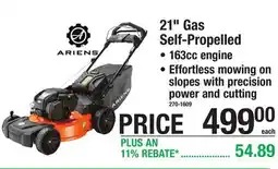 Menards 21 Gas Self-Propelled offer