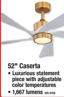 Menards LARGE ROOM 52 Caserta offer