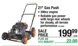 Menards 21 Gas Push offer