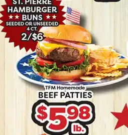 Torres Supermercado TFM Homemade BEEF PATTIES offer
