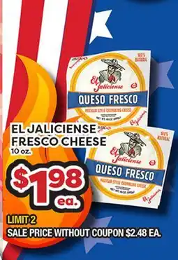 Torres Supermercado EL JALICIENSE FRESCO CHEESE offer
