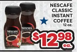 Torres Supermercado NESCAFÉ CLASSIC INSTANT COFFEE offer
