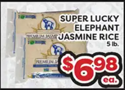 Torres Supermercado SUPER LUCKY ELEPHANT JASMINE RICE offer