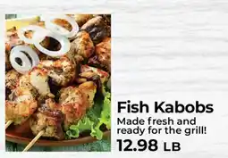 Sunset Foods Fish Kabobs offer