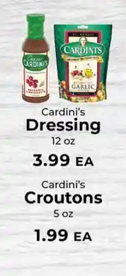 Sunset Foods Cardini's Dressing Croutons offer