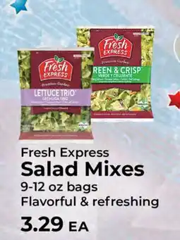 Sunset Foods Fresh Express Salad Mixes offer