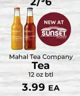 Sunset Foods Mahal Tea Company Tea offer