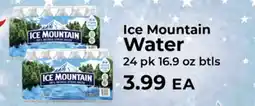 Sunset Foods Ice Mountain Water offer
