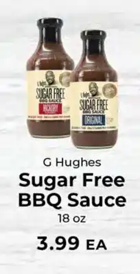 Sunset Foods G Hughes Sugar Free BBQ Sauce offer