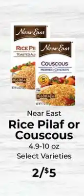 Sunset Foods Near East Rice Pilaf or Couscous offer