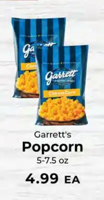 Sunset Foods Garrett's Popcorn offer