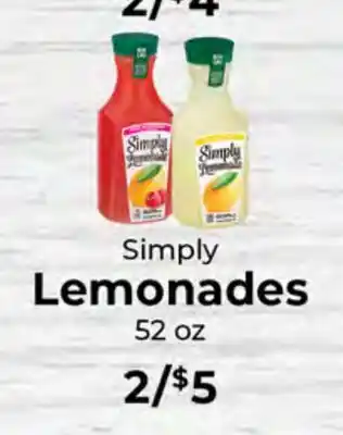 Sunset Foods Simply Lemonades offer