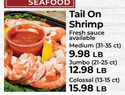 Sunset Foods Tail On Shrimp offer