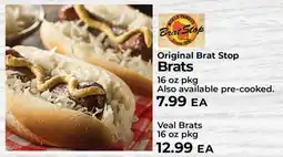 Sunset Foods Original Brat Stop Brats offer