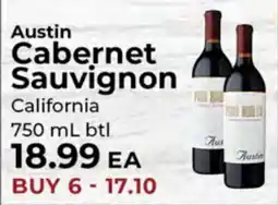 Sunset Foods Austin Cabernet Sauvignon offer