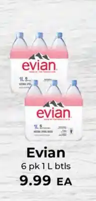 Sunset Foods Evian offer