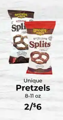 Sunset Foods Unique Pretzels offer