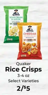 Sunset Foods Quaker Rice Crisps offer