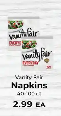 Sunset Foods Vanity Fair Napkins offer