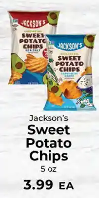 Sunset Foods Jackson's Sweet Potato Chips offer