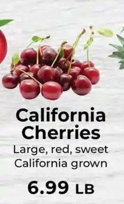 Sunset Foods California Cherries offer