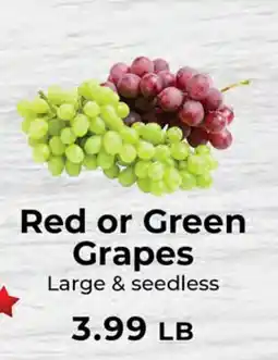 Sunset Foods Red or Green Grapes offer
