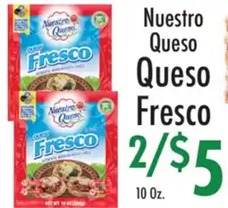 Garden Fresh Market Nuestro Queso Fresco offer