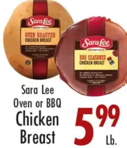 Garden Fresh Market Sara Lee Oven or BBQ Chicken Breast offer