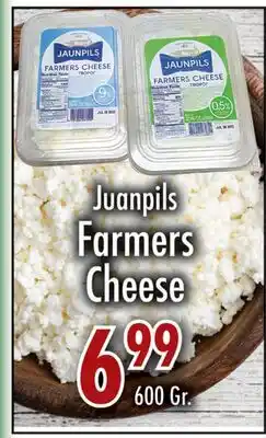 Garden Fresh Market Juanpils Farmers Cheese offer