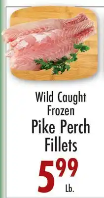 Garden Fresh Market Wild Caught Frozen Pike Perch Fillets offer