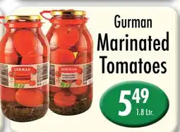 Garden Fresh Market Gurman Marinated Tomatoes offer